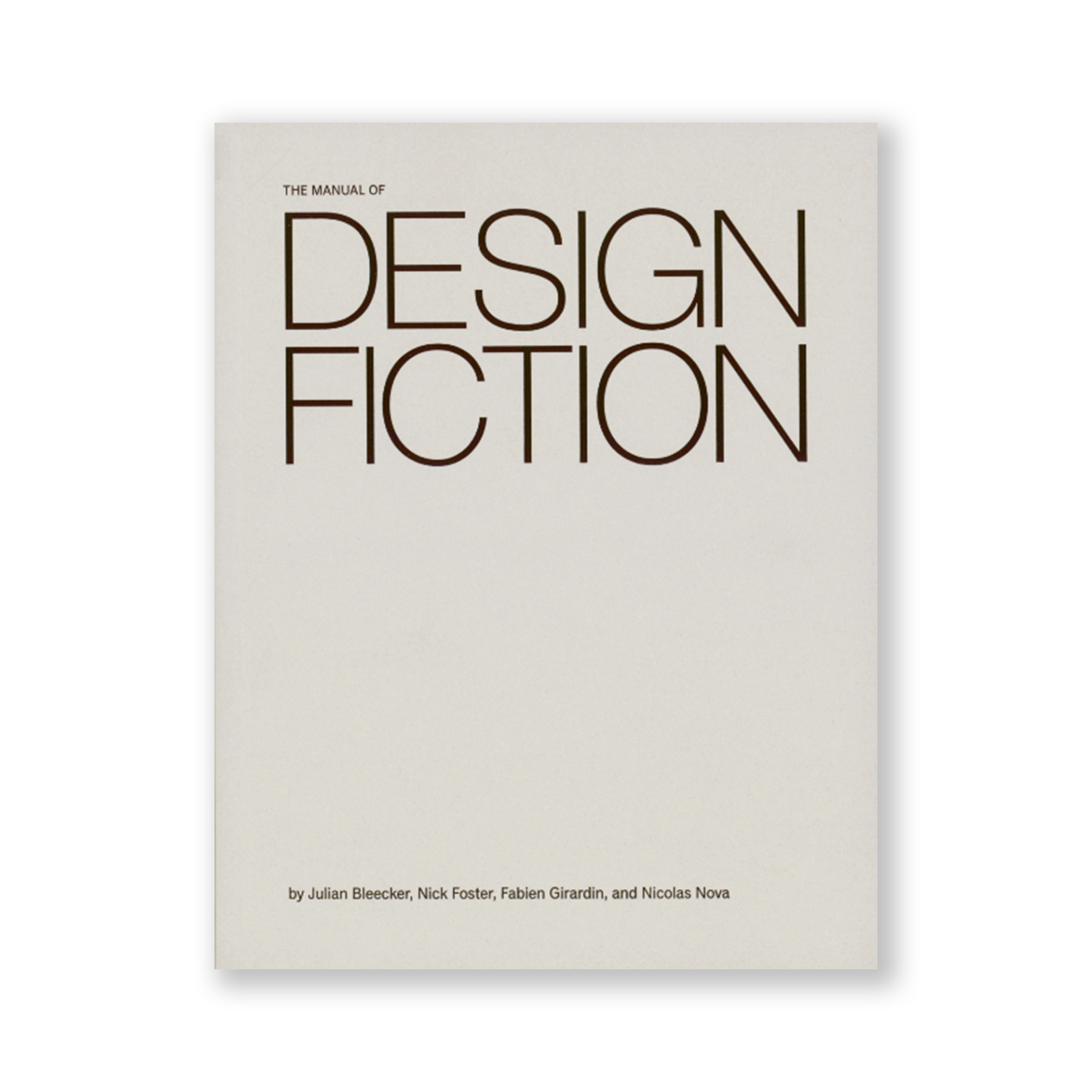 The Manual of Design Fiction